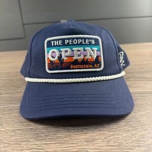 The People's Open Waste Management Phoenix Open Golf Hat NWT Navy Barstool Sport